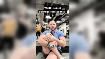 Wielki sekret dobrego rozciągania ! ???? #rozciąganie #stretching #siłownia #trening #personalny