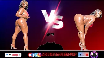 Gold Dimez vs Bikini | Tryonhaul Lingerie Dress Contest on Models Battleground