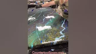 Transparent Epoxy Sea!