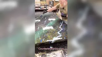 Transparent Epoxy Sea!