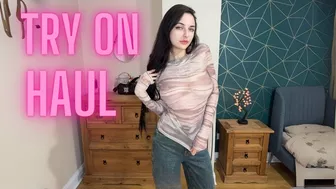 ???? Trendy Transparent Outfit in 4K | Get Ready With Me ???? #fashion #getreadywithme #trend #tryonhaul