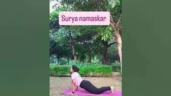 #suryanamaskar #yoga #motivation #asana #yogaasana #trending #asanapractice #shortvideo #yogi #fit