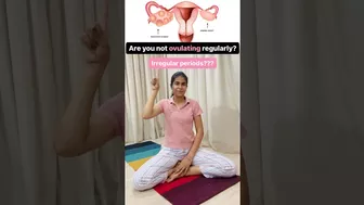 Yoga for irregular periods. #yoga #irregularperiods #menstruationcycle #yogawithbhumikaa