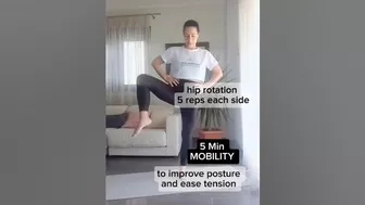 Stay flexible, strong, and mobile! ???? every day!#exercises#fit #exerciseathome#mobility #shortsvideo