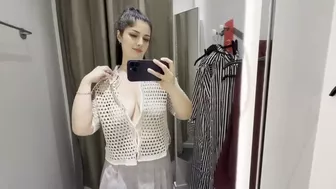 Small Body? NO PROBLEM! 4K Transparent Try On Haul