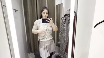 Small Body? NO PROBLEM! 4K Transparent Try On Haul