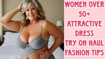 Try On Haul Transparent Bikini Fashion Tips For Older Women Over 50+ Attractive Dresses Fashion