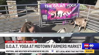 G.O.A.T. Yoga this weekend at Midtown Farmers Market