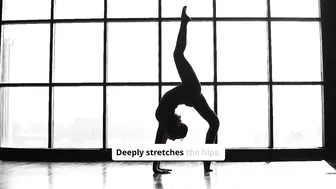 Hot yoga stretching exercises for flexibility, yoga for beginners