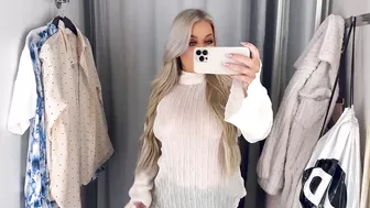 4K Transparent Public Try on Haul with Shan