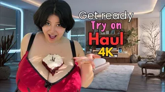 [4K] Fun Try-On Haul with Andrea Hascake | Liquid Chaos and Stunning Looks | Model Glow | 2024