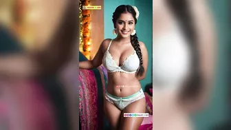 Indian Girls in Stylish Bridal Lingerie Fashion: Model Look Book #virtualinfluencer #virtualmodel