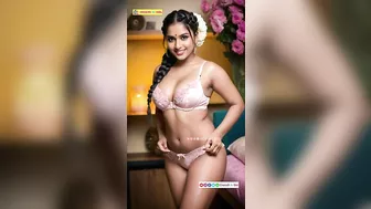 Indian Girls in Stylish Bridal Lingerie Fashion: Model Look Book #virtualinfluencer #virtualmodel