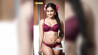 Indian Girls in Stylish Bridal Lingerie Fashion: Model Look Book #virtualinfluencer #virtualmodel