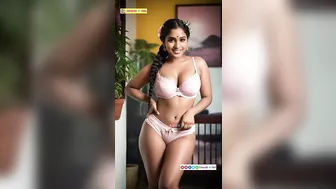 Indian Girls in Stylish Bridal Lingerie Fashion: Model Look Book #virtualinfluencer #virtualmodel