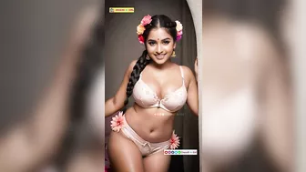 Indian Girls in Stylish Bridal Lingerie Fashion: Model Look Book #virtualinfluencer #virtualmodel