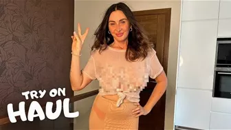 [4K] Transparent Try-On Haul | Get Ready With Bree (2024)