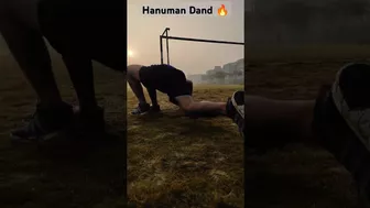 Hanuman Dand ???? #shortsfeed #shorts #hanumandand #yoga #exercise #workout #motivation