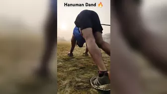 Hanuman Dand ???? #shortsfeed #shorts #hanumandand #yoga #exercise #workout #motivation