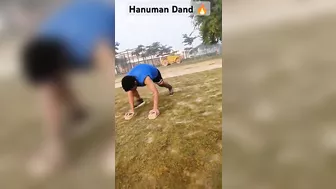 Hanuman Dand ???? #shortsfeed #shorts #hanumandand #yoga #exercise #workout #motivation