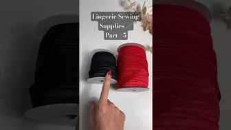 What Elastic To Buy For Lingerie Sewing? #sewingtips #sew #sewing