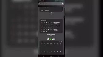 Afficher un calendrier sur fond transparent sur ton téléphone samsung #astuce #astuces #bonplan