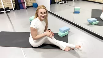 GET FLEXIBLE FAST with This Gymnast's Splits Stretch Routine