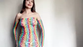 4K TRY ON HAUL TODAY TRANSPARENT NEW SEE THROUGH EVERYTHING TRENDY DRESS