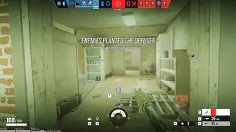 Caveira being flexible adding failed deny defuse