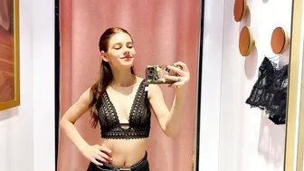 See Through Try On Haul Transparent Lingerie and Clothes Try On Haul No Bra