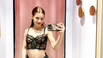 See Through Try On Haul Transparent Lingerie and Clothes Try On Haul No Bra