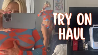 [4K] Neon Bikini Try On Haul with Judy Lea ????