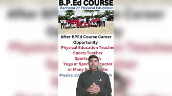 Physical Education teacher & Yoga Teacher ,/ Career after BPEd Course