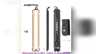 Ambitful GC12 Gold Crow 12 Flexible Photography Lighting Air Light 2700K-6500K Portable LED Soft L