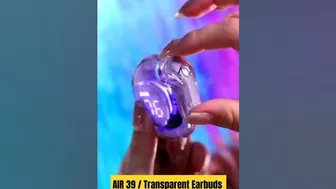 Transparent Air 39 #wireless #earbuds #airpods #handsfree #travel #song #music #beats