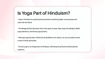 Is Yoga Part of Hinduism? - Hindu Enlightenment Journey