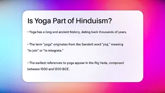 Is Yoga Part of Hinduism? - Hindu Enlightenment Journey