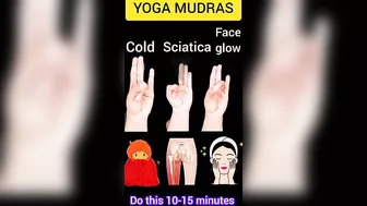 Try this effective mudra for relief #yoga #youtubeshorts #yogaheals