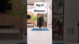 Malasana / Garland Pose #malasana #yogaforbeginners #flexibility #mobility #yoga #21dayschallenge