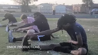 Running Hard & Stretching | DeSoto Track & Field Conditioning | (1-13-25) #trackandfield #athletics